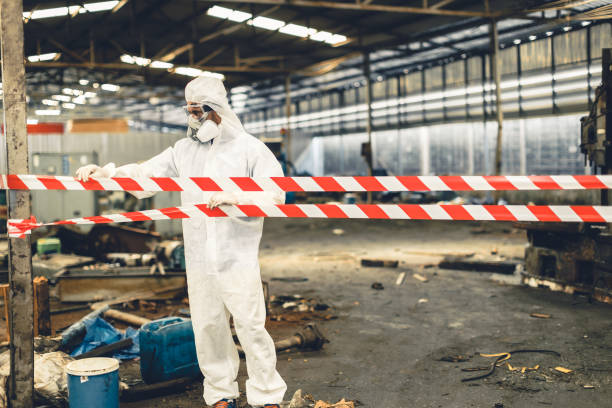 Professional Biohazard technician working in Manns Harbor, NC